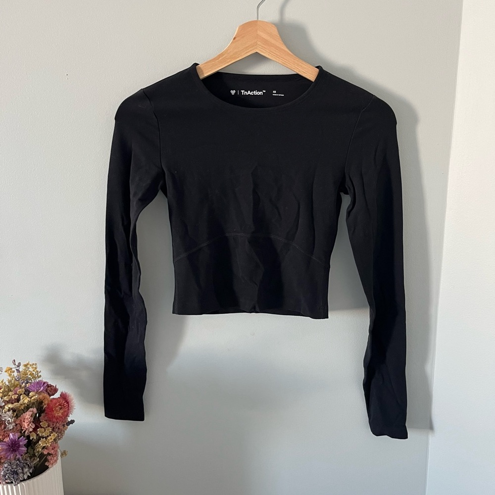 TNA Black Long Sleeve Tee